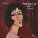 Modigliani: Portraiture - Jaarkalender 2027 – voorkant, 30 × 30 cm