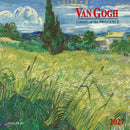 Van Gogh: Provence - Jaarkalender 2027 – voorkant, 30 × 30 cm