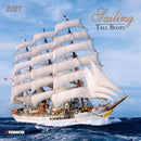 Sailing Tall Boats - Jaarkalender 2027 – voorkant, 30 × 30 cm