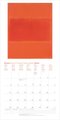 Mark Rothko - Jaarkalender 2027 – voorbeeld van de binnenzijde en maandindeling