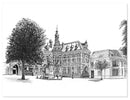 Academiegebouw, Utrecht (originele tekening) - Catch Utrecht