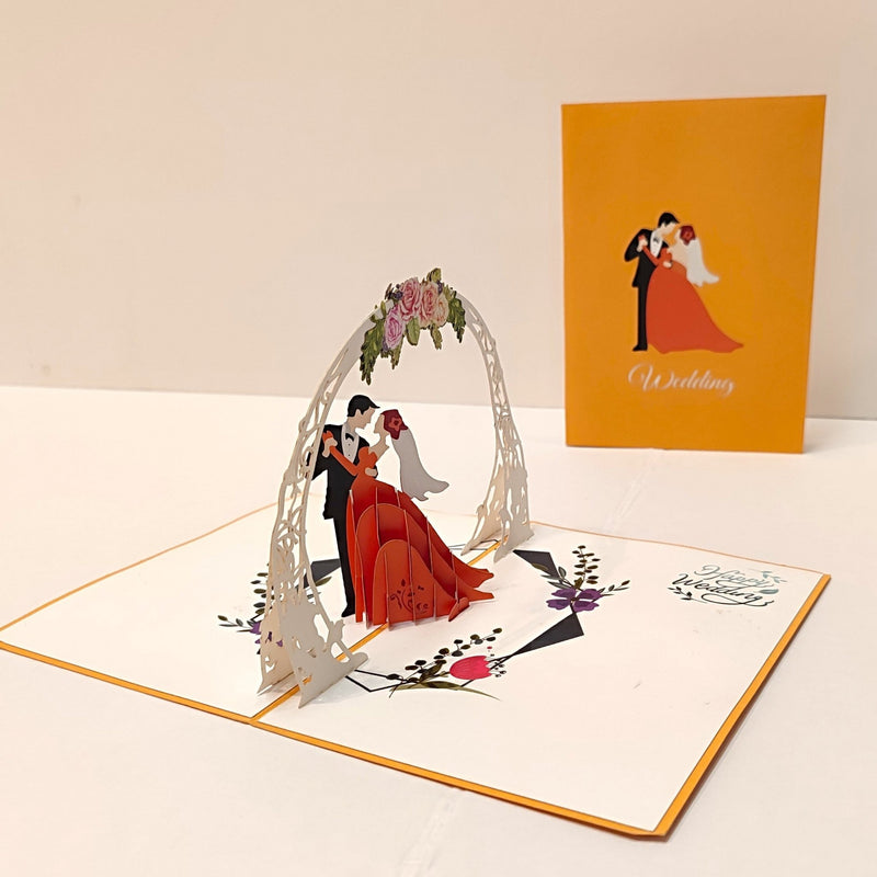 Bruiloft - Pop - Up kaart - Catch Utrecht