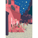 Caféterras bij nacht - Catch Utrecht