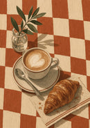 Cappuccino en croissant I - Keukenkunst - Catch Utrecht