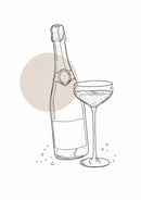 Champagne, minimalistisch - Keukenkunst - Catch Utrecht