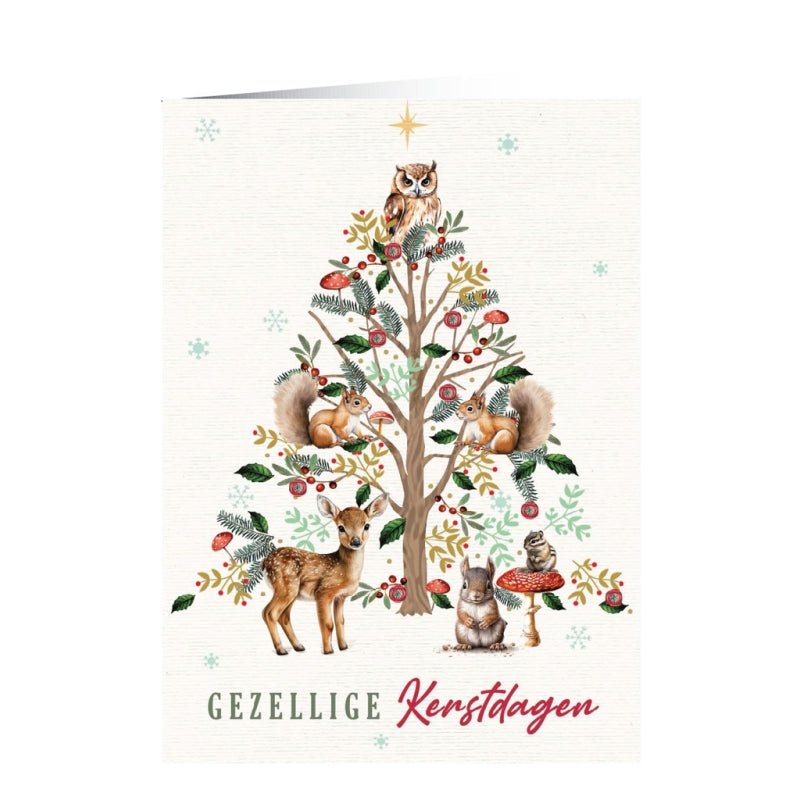 Dieren bij Kerstboom - Gezellige Kerstdagen - Catch Utrecht