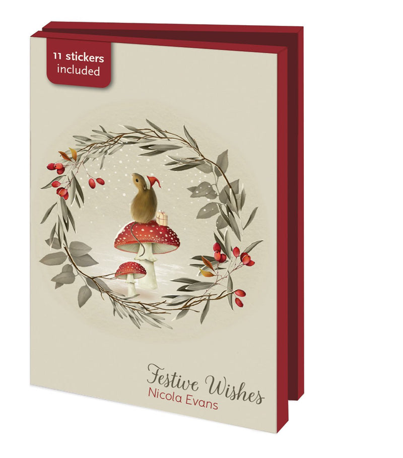 Festive wishes, Nicole Evans (incl. sluitstickers) - Catch Utrecht