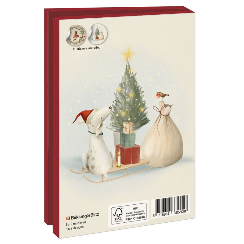 Festive wishes, Nicole Evans (incl. sluitstickers) - Catch Utrecht