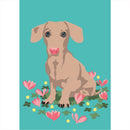 Hond met bloemen - Catch Utrecht