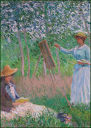 In het bos bij Giverny, Reading in Art, Claude Monet - Catch Utrecht