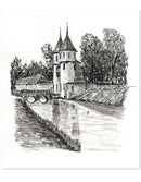 Kasteel de Haar (originele tekening) - Catch Utrecht