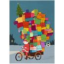 Kerstman op fiets - Catch Utrecht