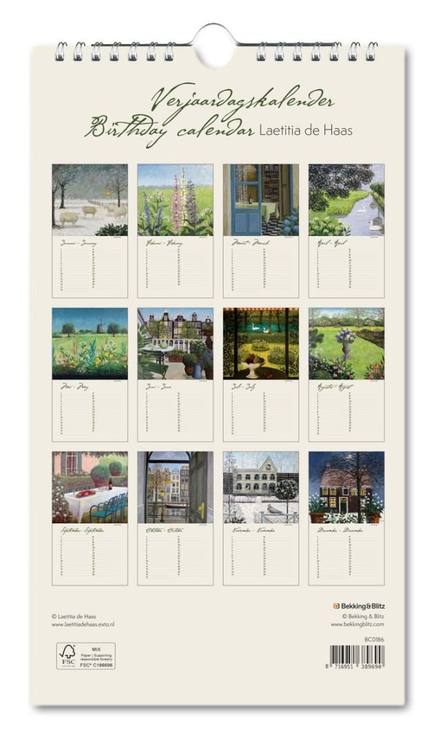 Laetitia de Haas, verjaardagskalender - Catch Utrecht