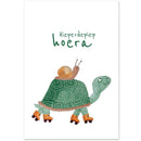 Hieperdepiep hoera - Schildpad met slak