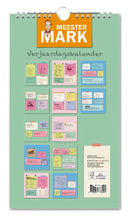 Meester Mark verjaardagskalender - Catch Utrecht