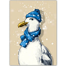 Meeuw in de sneeuw - Catch Utrecht