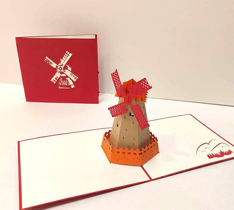 Molen - Pop - Up kaart - Catch Utrecht