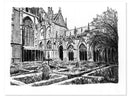 Pandhof Domkerk, Utrecht (originele tekening) - Catch Utrecht