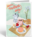 Moederdagkaart met ontbijt op bed van Reddish Design