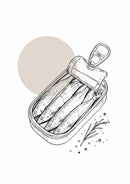 Sardines, minimalistisch - Keukenkunst - Catch Utrecht