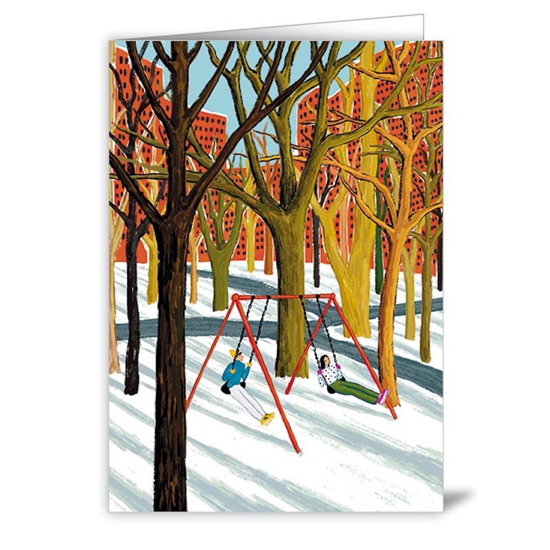 Schommelen in de winter - Catch Utrecht