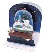 Sneeuwbol - Kerst Pop - Up kaart - Catch Utrecht