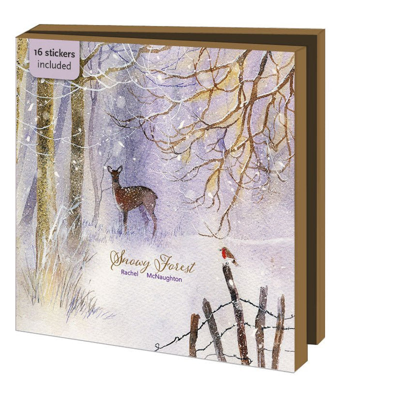 Snowy Forest, Rachel McNaughton (incl. sluitstickers) - Catch Utrecht