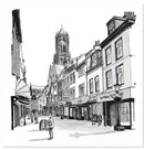 Steenweg, Utrecht (originele tekening) - Catch Utrecht