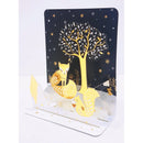 Vosje en Eekhoorn - Kerst Pop - Up kaart - Catch Utrecht