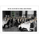 Wie wil helpen met de afwas, hand opsteken - Catch Utrecht