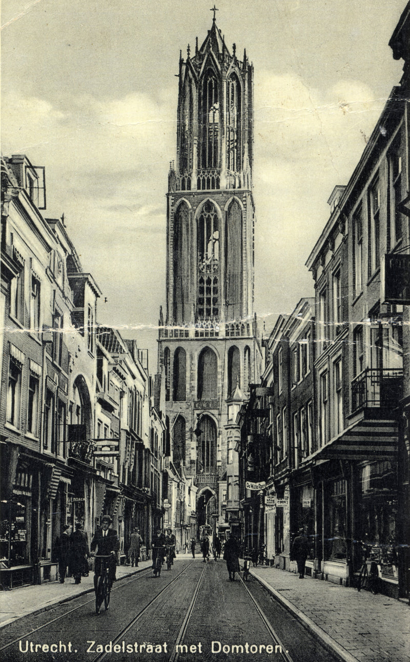 Gezicht in de Zadelstraat - 1930, Utrecht