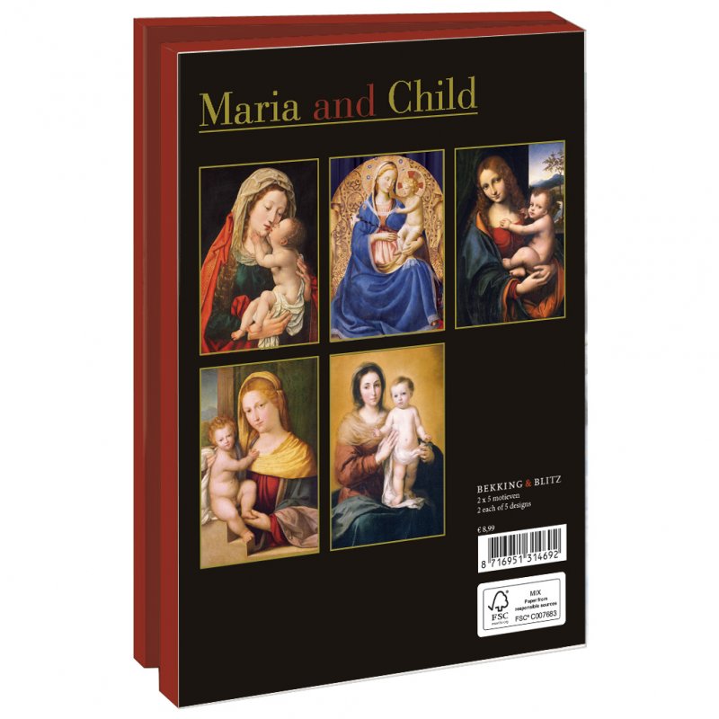 Maria and Child, Collection Rijksmuseum (incl. sluitstickers)