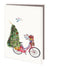 Busje en fiets kerst, Maartje Bodt (incl. sluitstickers) - Catch Utrecht
