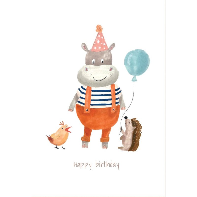 Happy birthday - Nijlpaard - Catch Utrecht