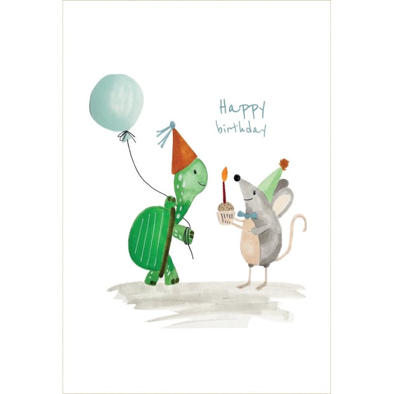 Happy birthday - Schildpad & Muis - Catch Utrecht