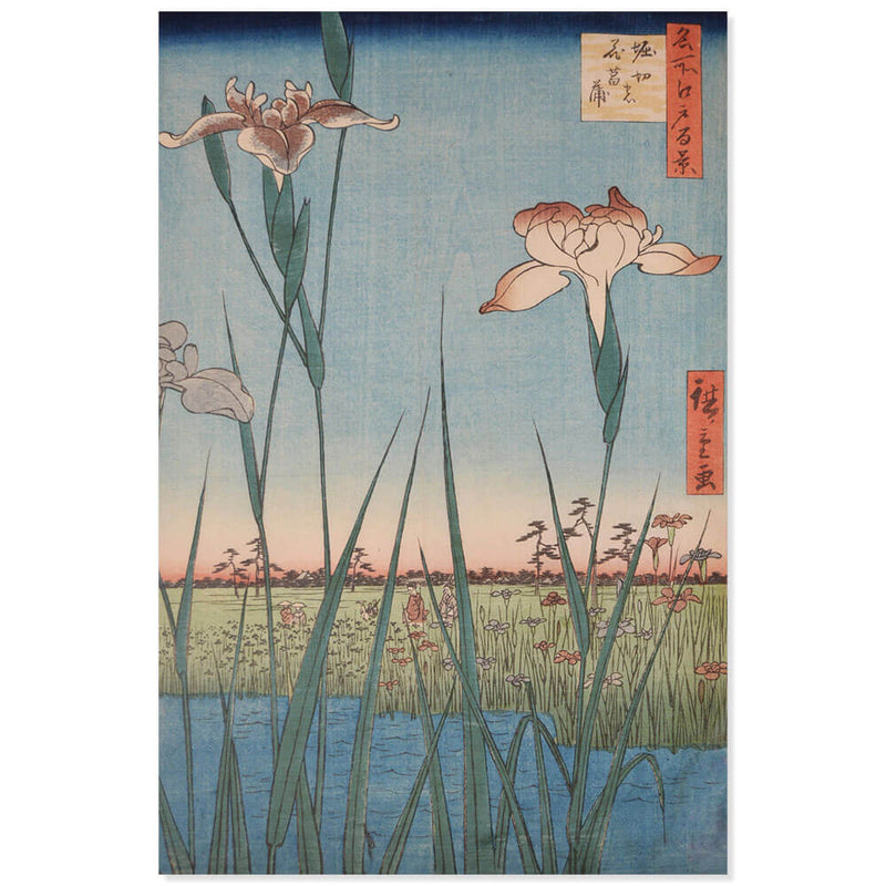 Horikiri Iris Garden, Utagawa Hiroshige - Catch Utrecht
