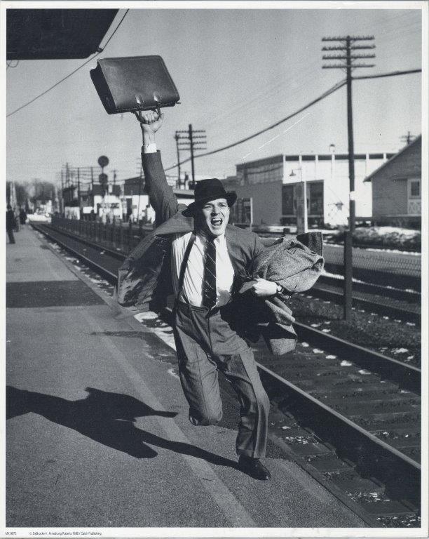 Man chasing train - Catch Utrecht