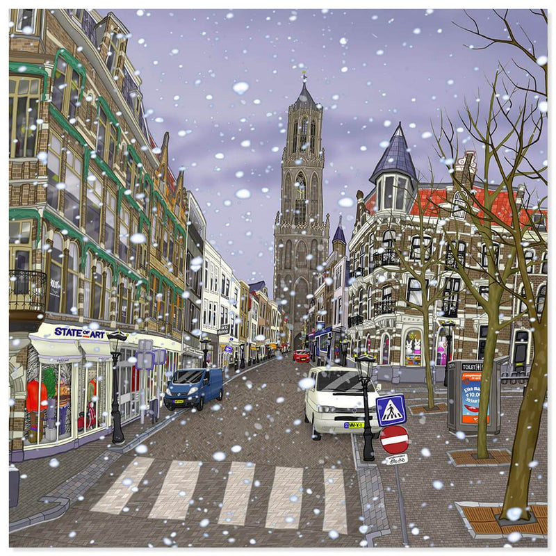 Mariaplaats, Utrecht in de winter - Catch Utrecht