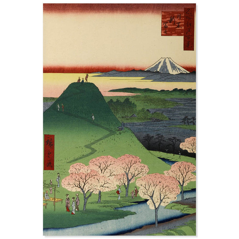 New Fuji Meguro, Utagawa Hiroshige - Catch Utrecht