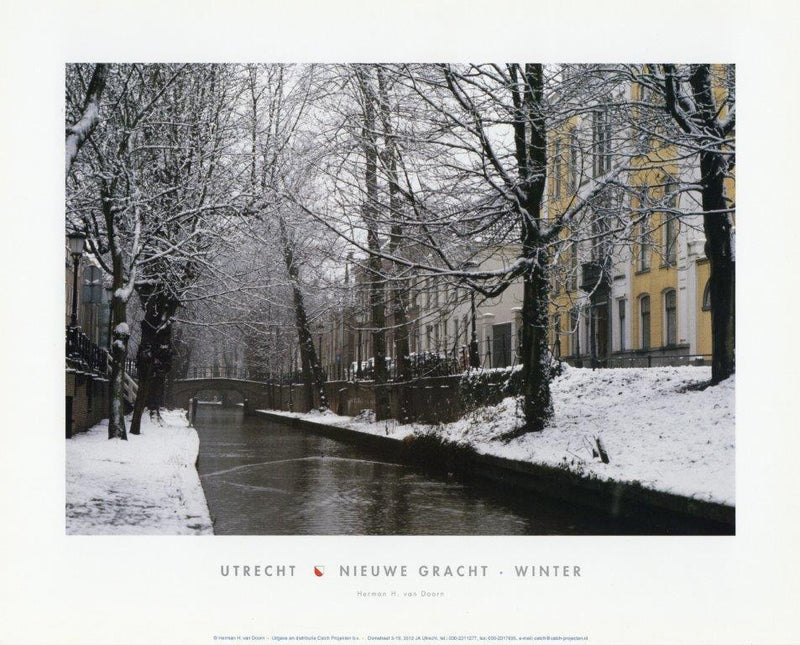 Nieuwegracht winter - Catch Utrecht