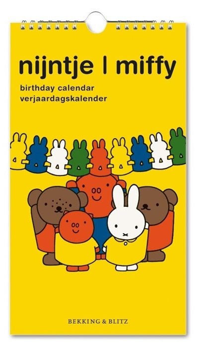 Nijntje | Miffy, verjaardagskalender - Catch Utrecht
