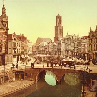 Oudegracht met Bakkersbrug, Utrecht (10 stuks) - Catch Utrecht