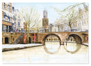 Oudegracht winter, Utrecht - Catch Utrecht