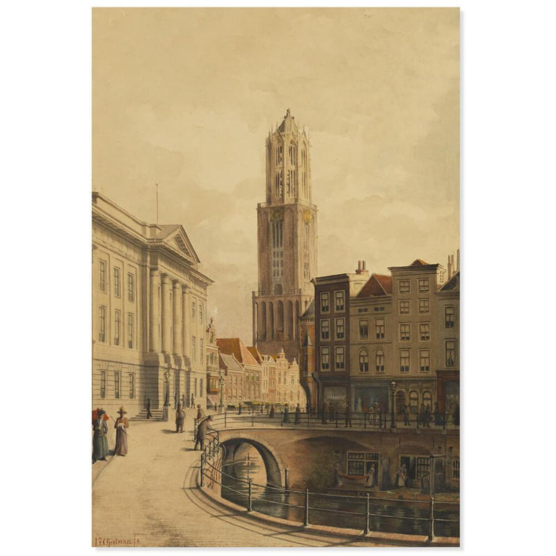 Stadhuisbrug- 1909, Utrecht - Catch Utrecht