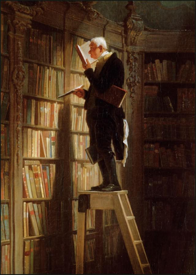 The Bookworm, Carl Spitzweg - Catch Utrecht