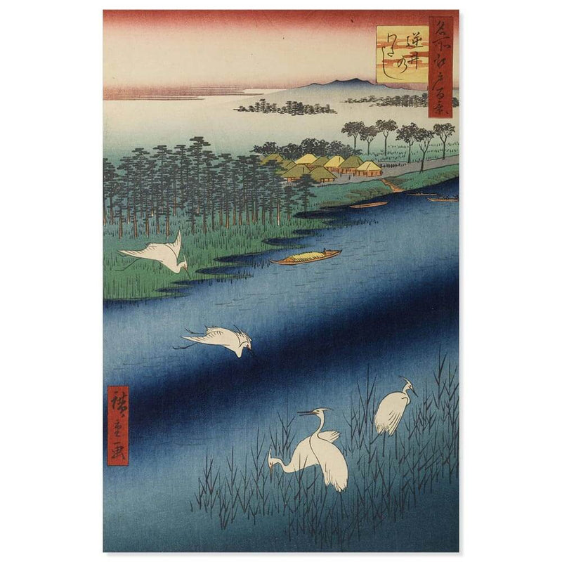 The Ferry at Sakasai, Utagawa Hiroshige - Catch Utrecht