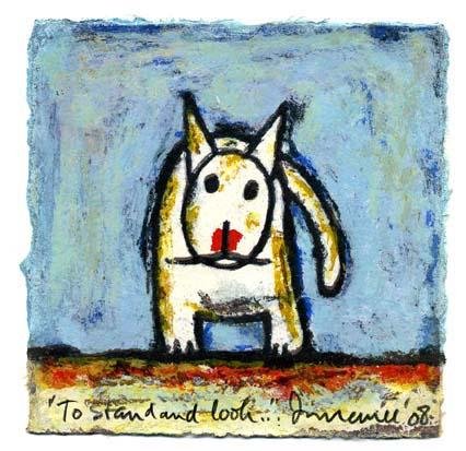 To stand and look (op canvas) - Catch Utrecht
