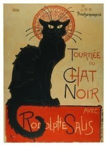 Tournee du Chat Noir - Advertentie postkaart - Catch Utrecht