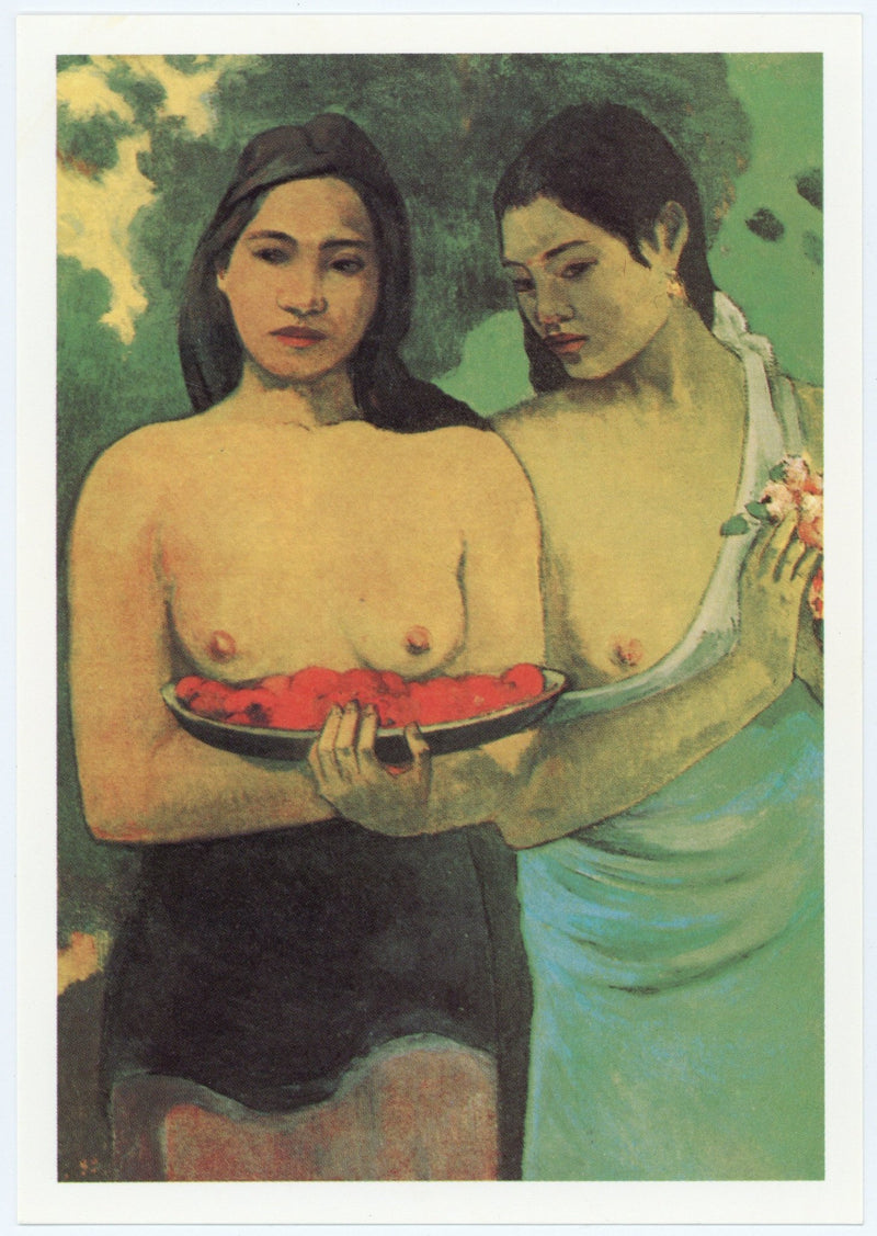 Twee Tahitiaanse vrouwen - Paul Gauguin postkaart - Catch Utrecht