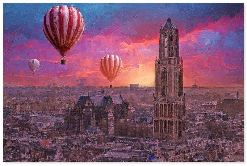 Utrecht met luchtballonnen - Catch Utrecht